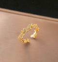 Butterfly anti tarnish ring