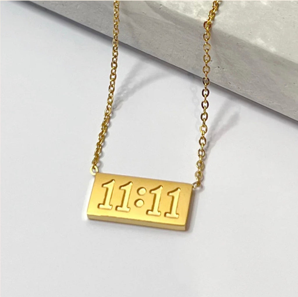 11:11 Anti - Tarnish Necklace