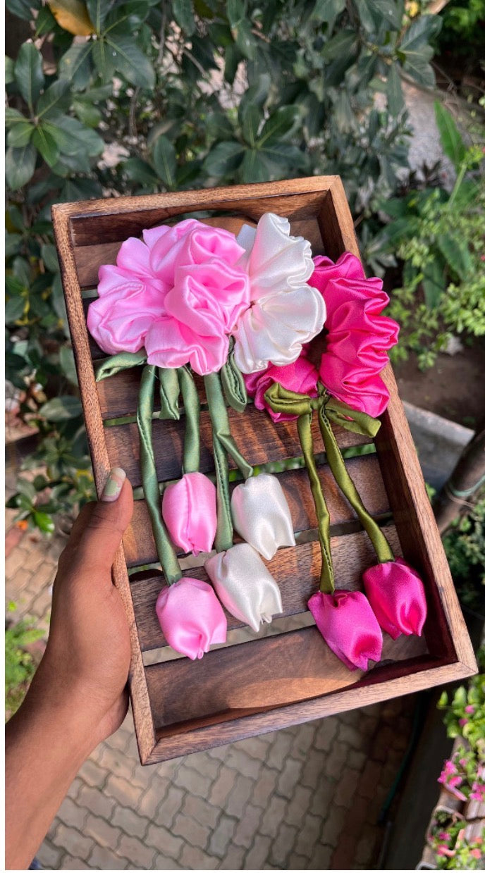 Tulip Scrunchies