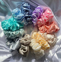 Set of 12 Scrunchies fluffy