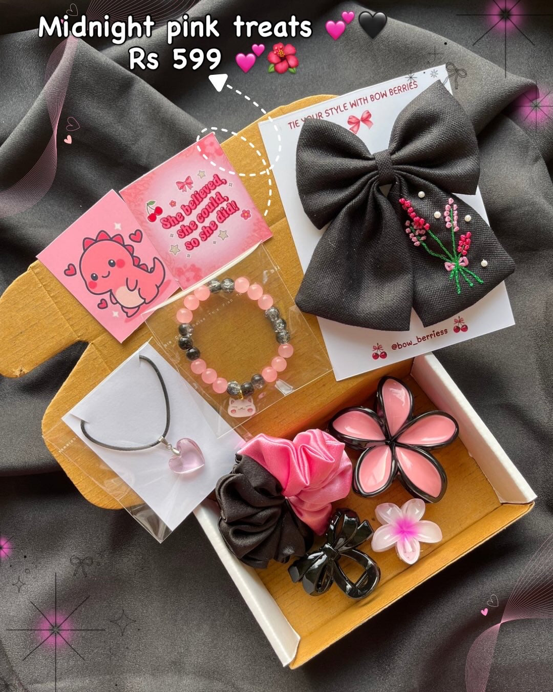 Black & Pink Hamper 💕✨