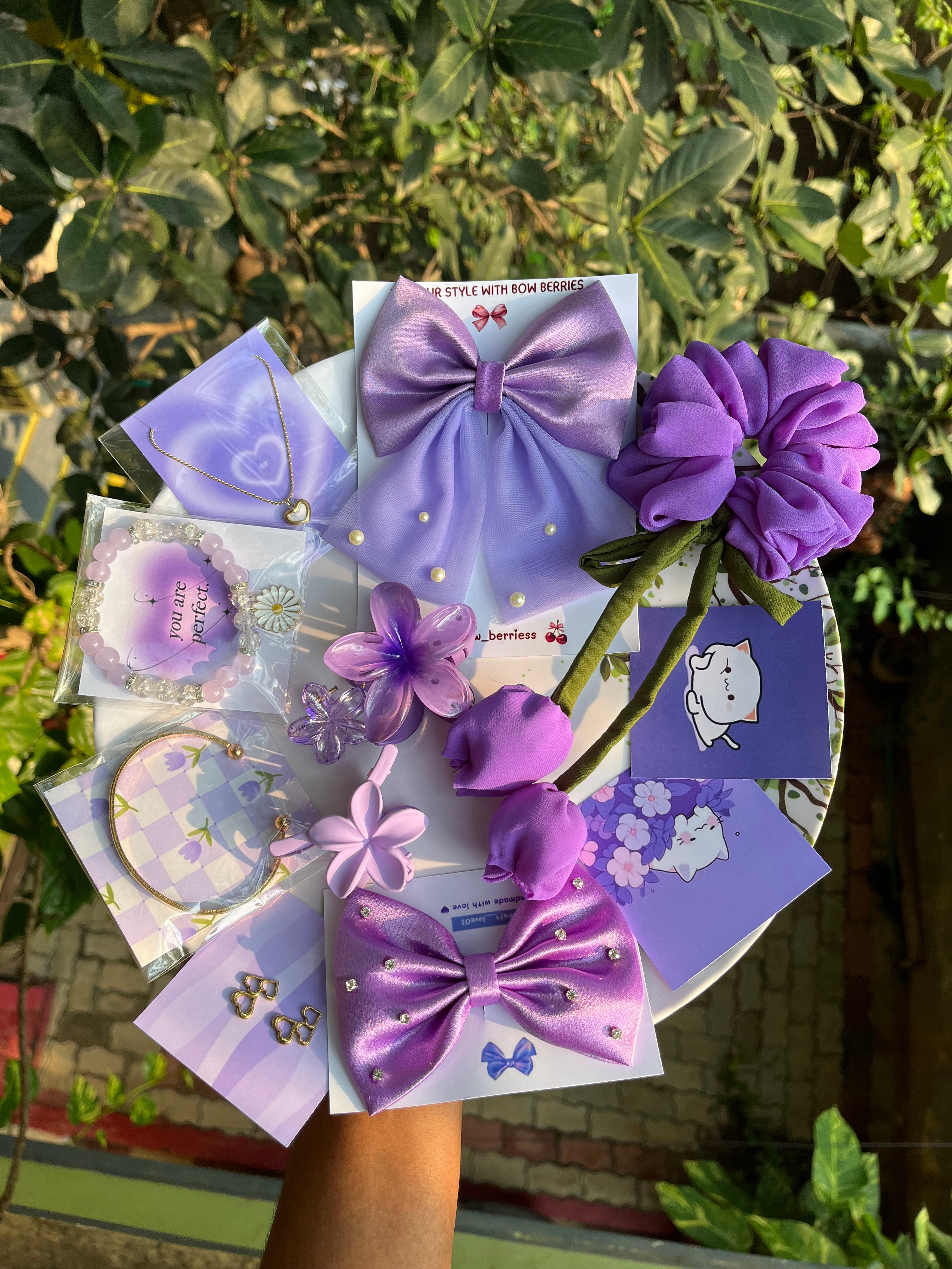 Purple Treasure Box (gift hamper)