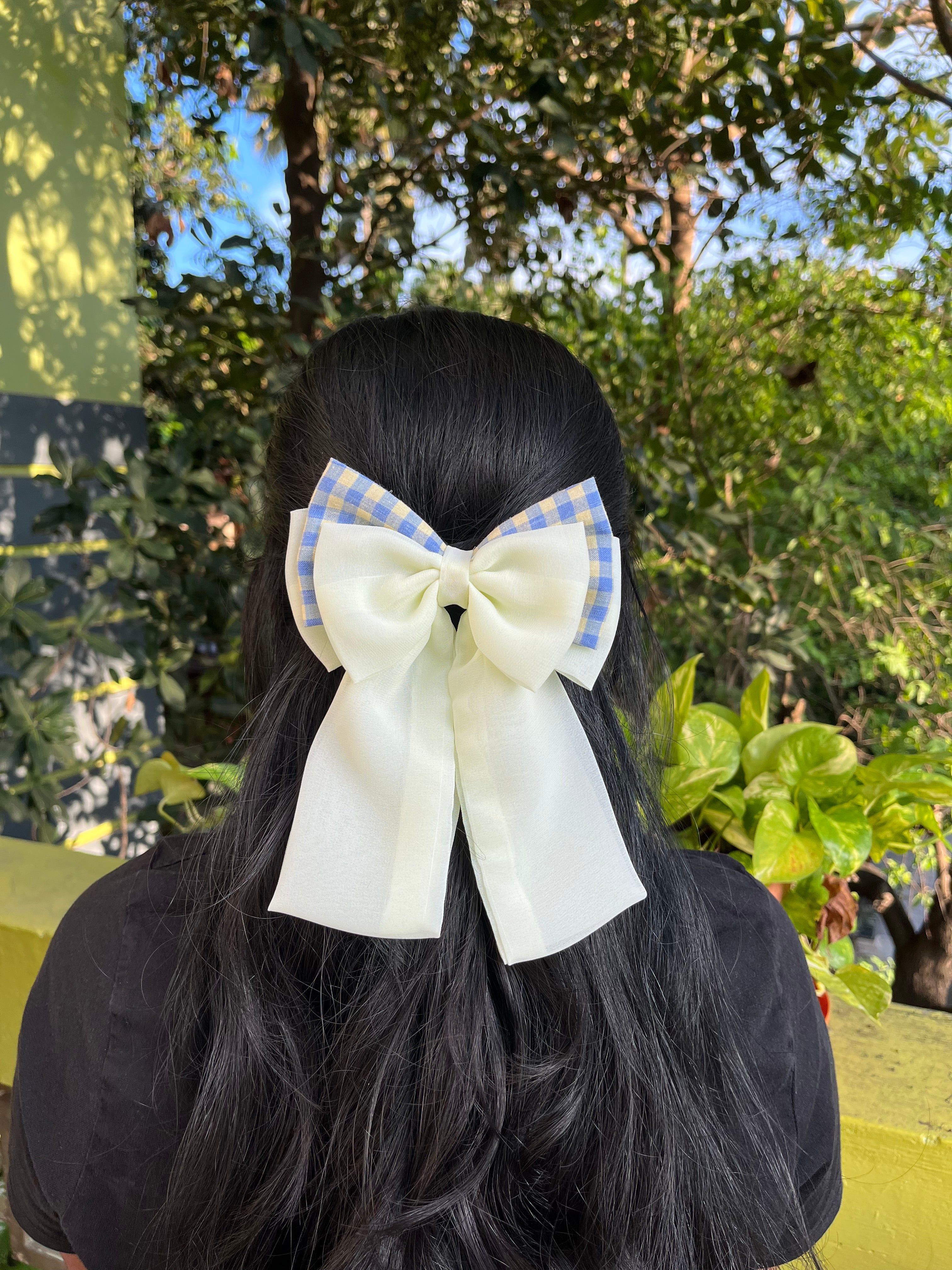 3 Layer Pinteresty tail bow 🤍🫧✨