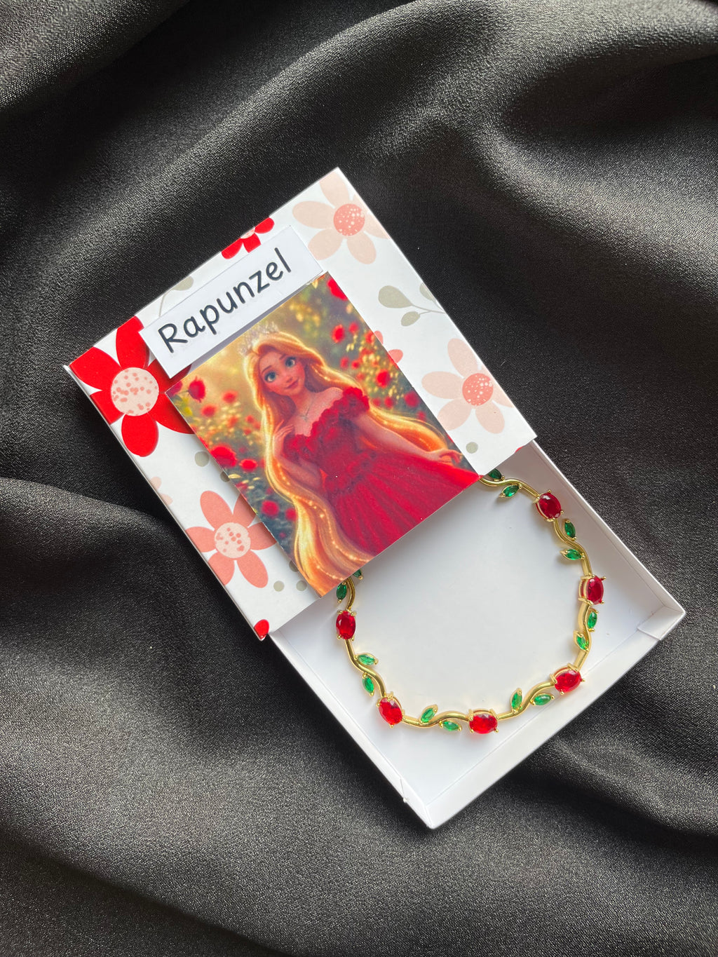 Rapunzel Green & Red Tulip Set
