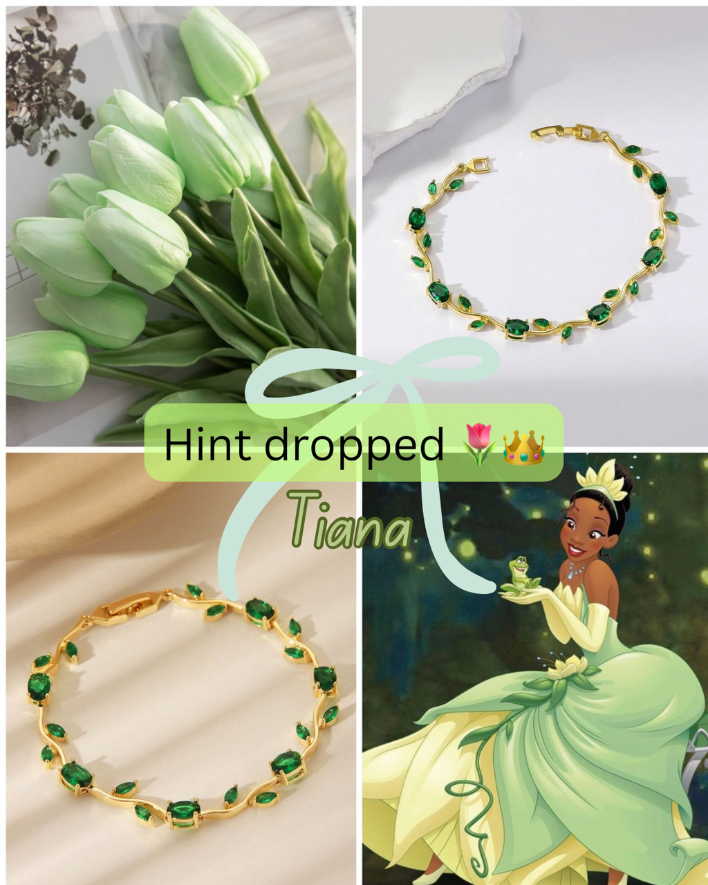 Tiana Green Tulip Set