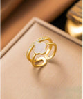 Anti - Tarnish Vancleef Ring