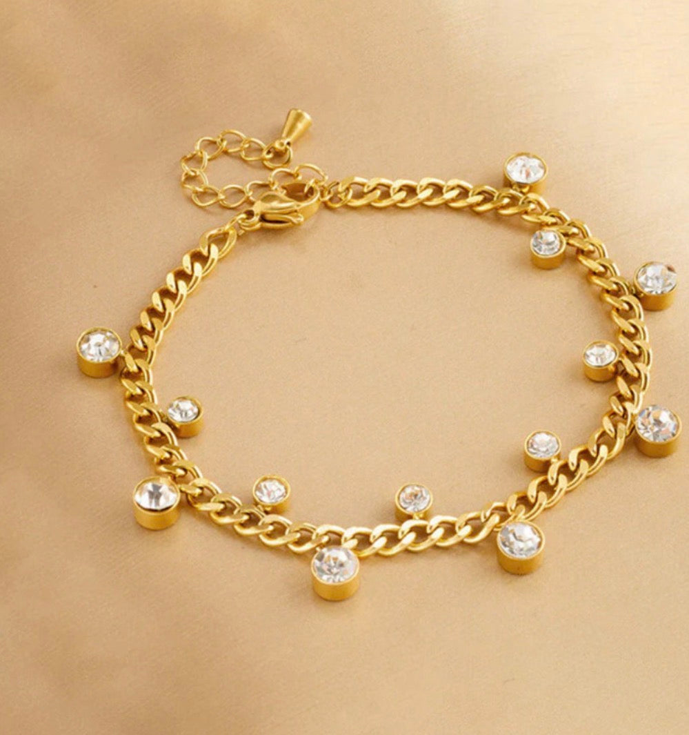Anti - Tarnish Stone Bracelet (bestselling)