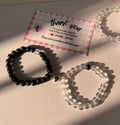 Couple Bracelet With Magnets