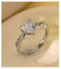 Anti - Tarnish (heart stone ring)