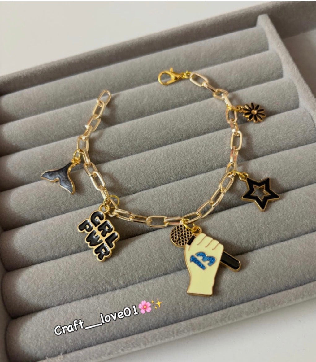 Taylor Swift Theme Chain Bracelet
