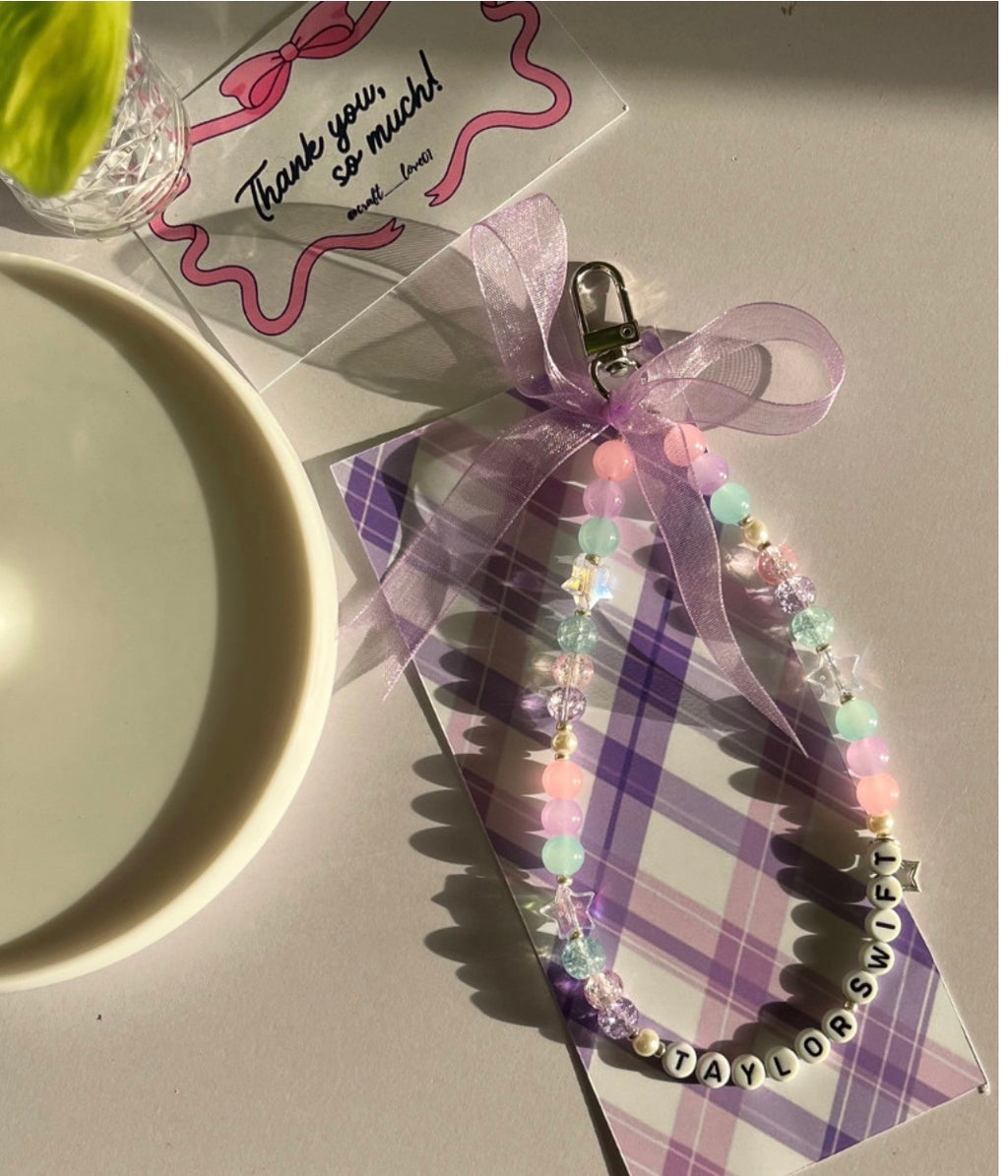 Taylor Swift Theme Bag Charm