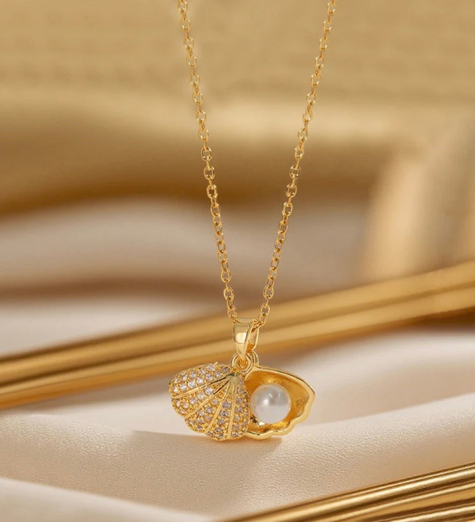 Anti Tarnish Shell Chain
