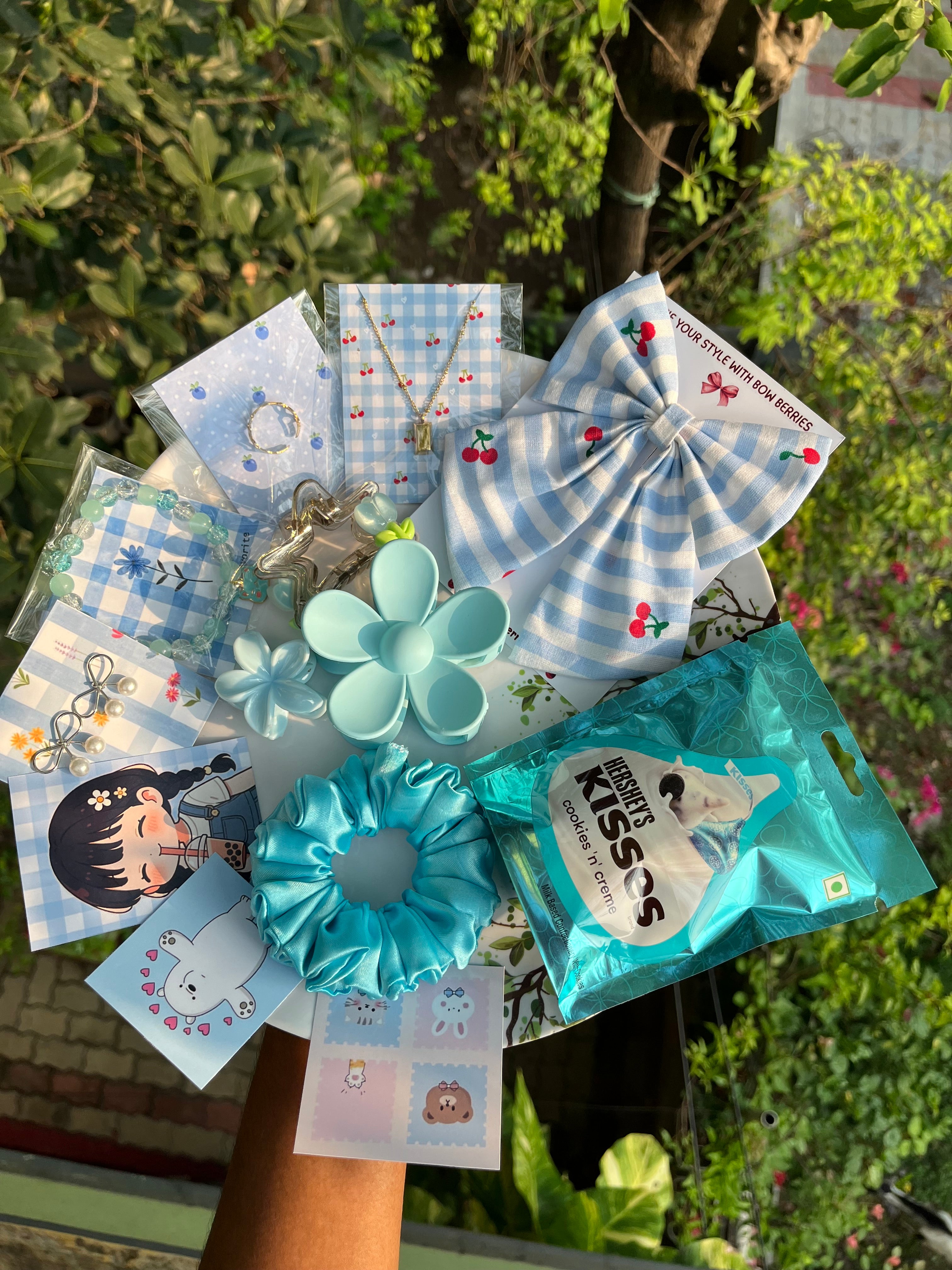 Cherry Blue Blossom Box