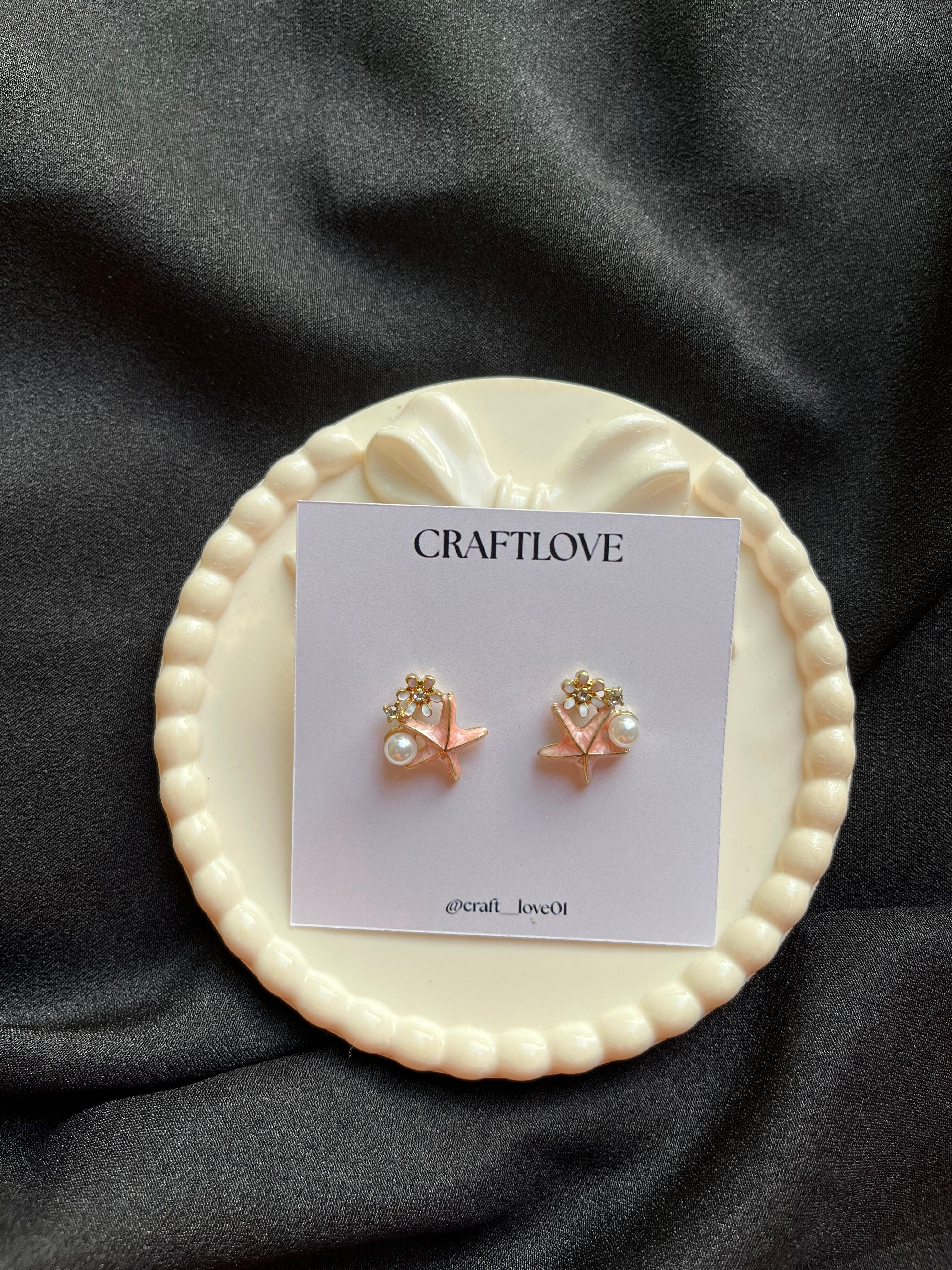 Star Fish theme Korean Earring(minimal)