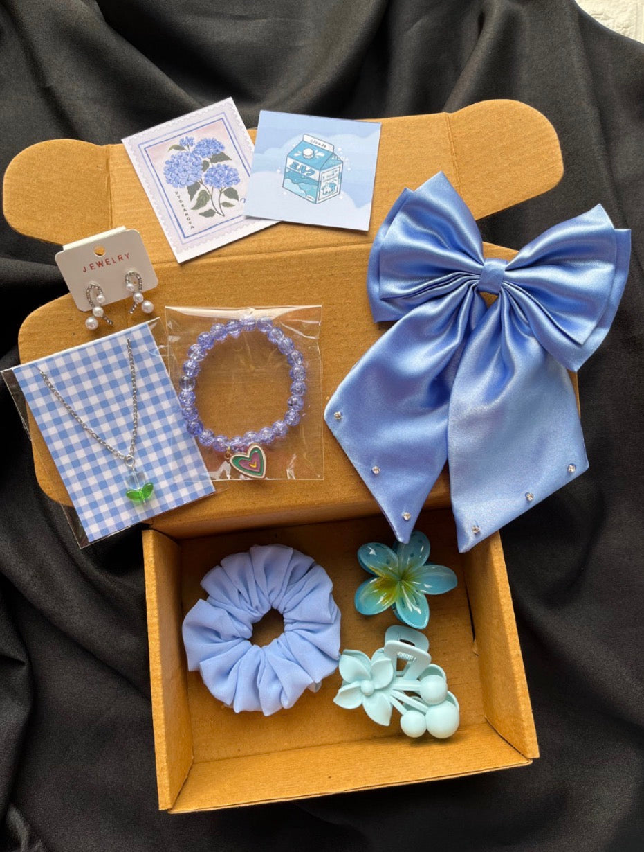 Blue Velvet Box