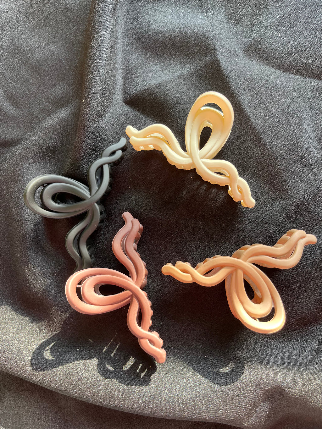 Claw clip (brown shades)