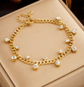 Anti - Tarnish Stone Bracelet (bestselling)