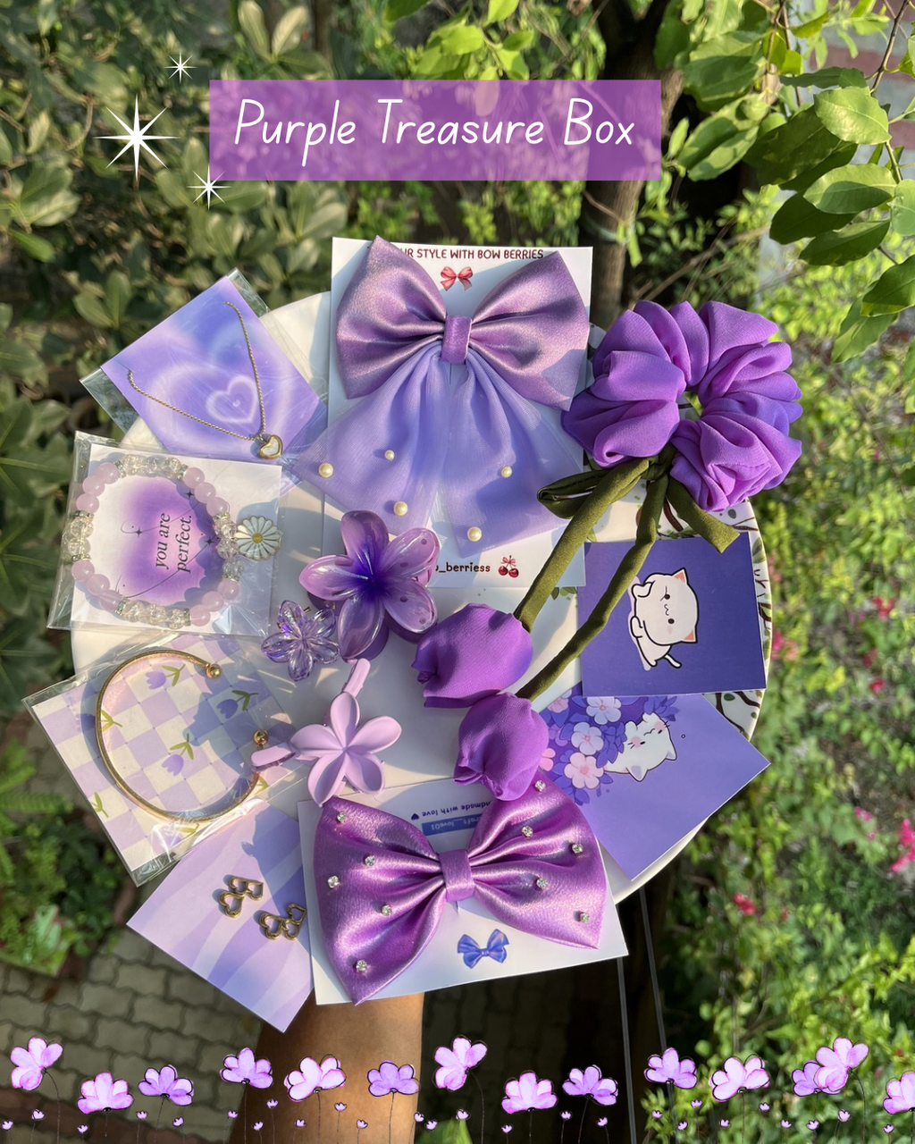 Purple Treasure Box (gift hamper)