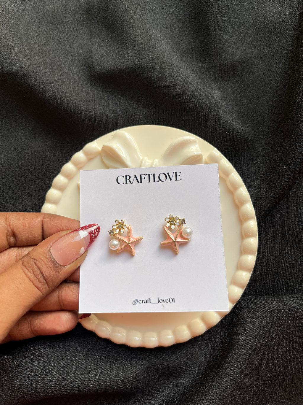 Star Fish theme Korean Earring(minimal)