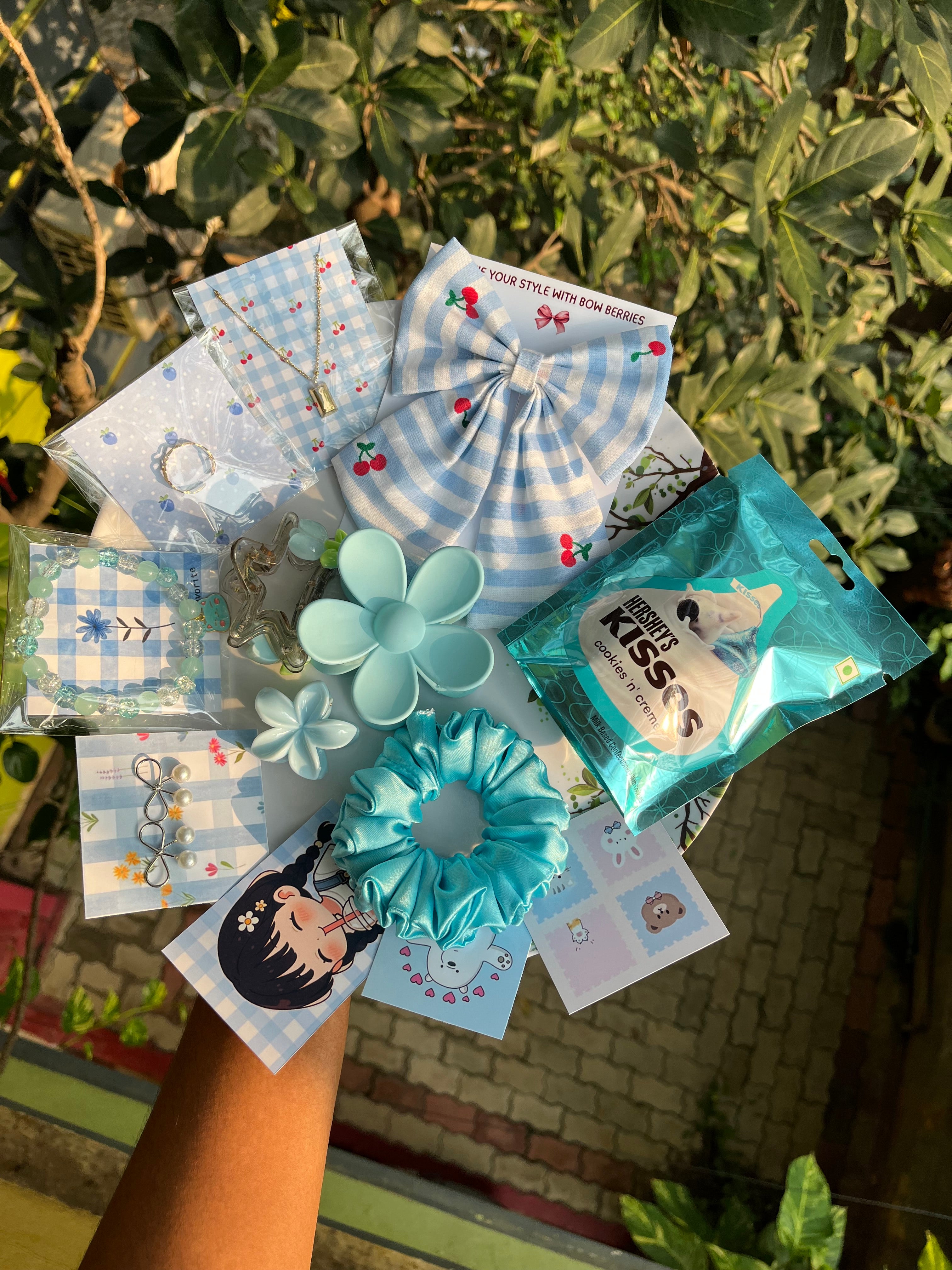 Cherry Blue Blossom Box