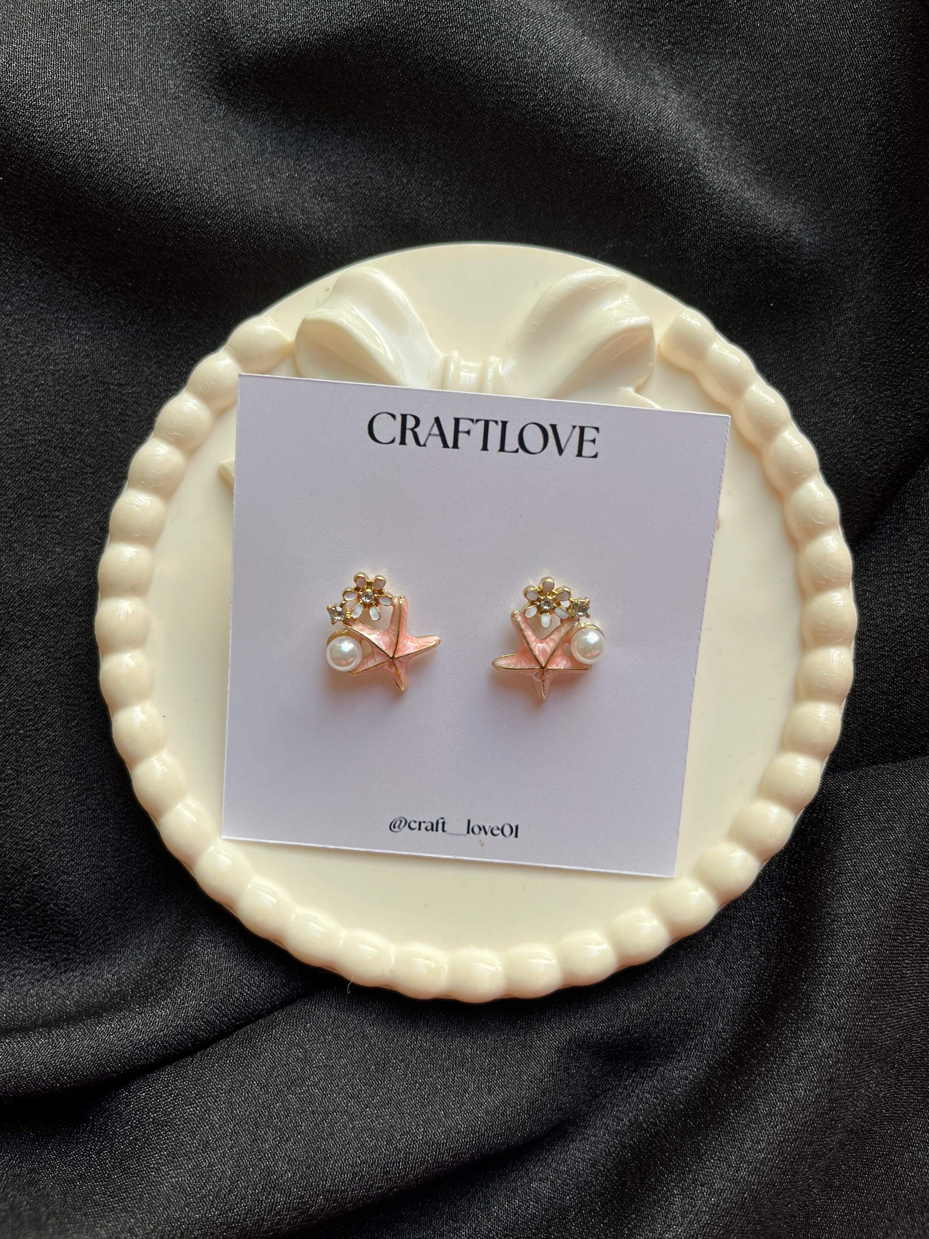 Star Fish theme Korean Earring(minimal)
