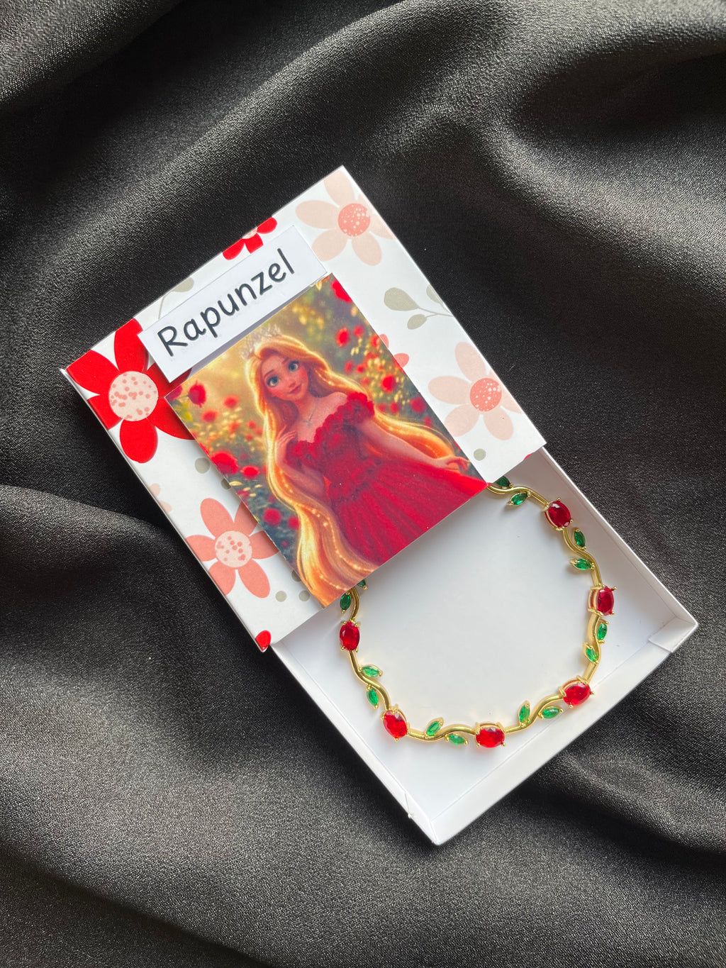 Rapunzel Green & Red Tulip Set