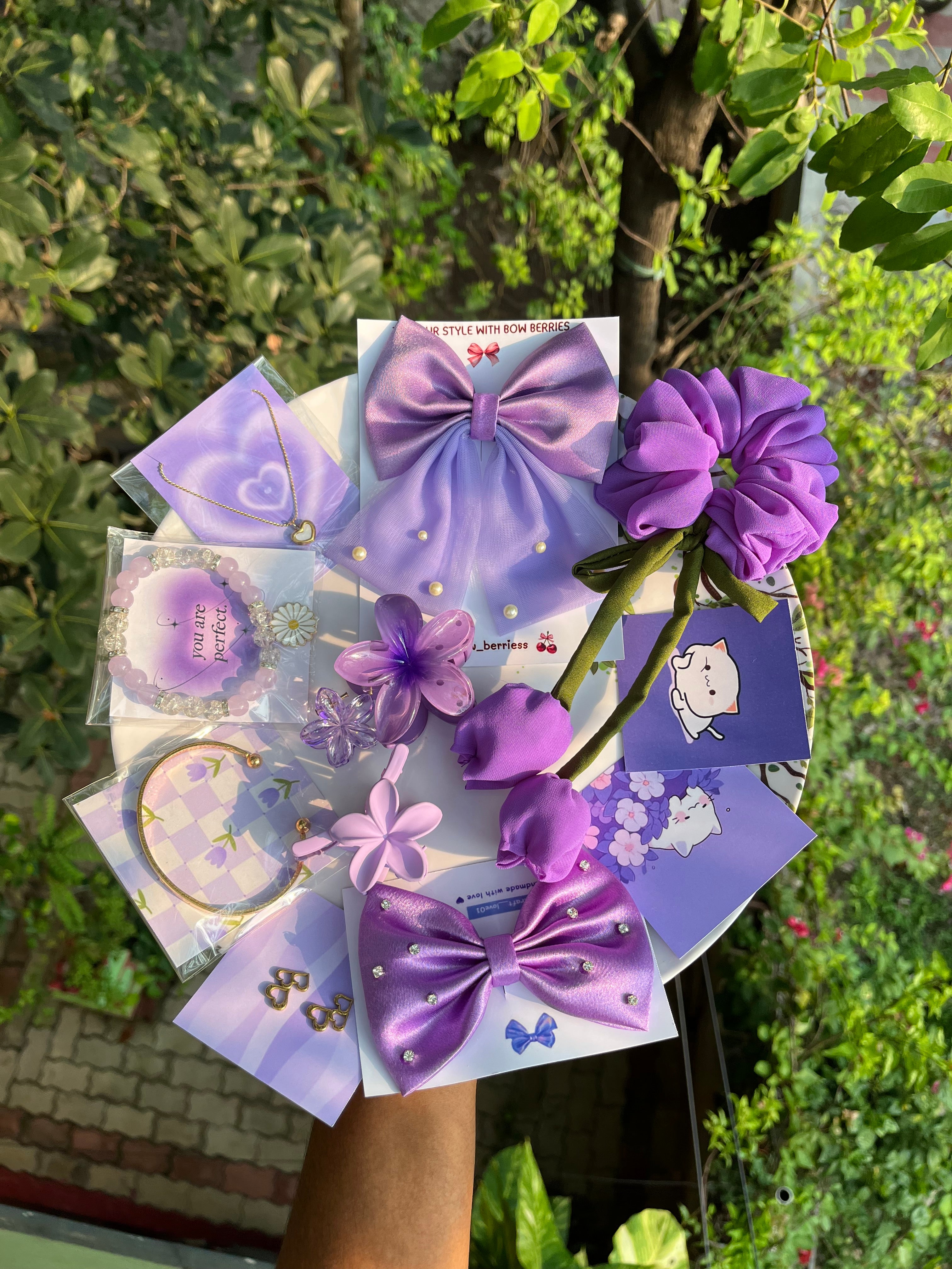 Purple Treasure Box (gift hamper)