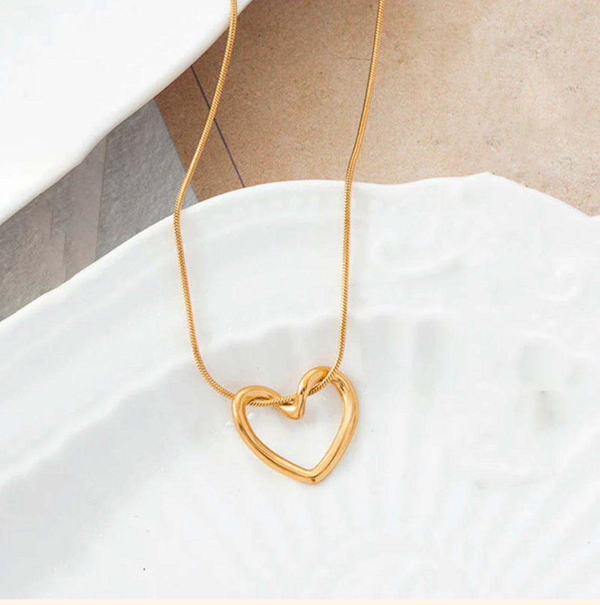 Best Selling Heart Anti - Tarnish Necklace