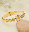 Anti-Tarnish Flower Kada (premium quality)