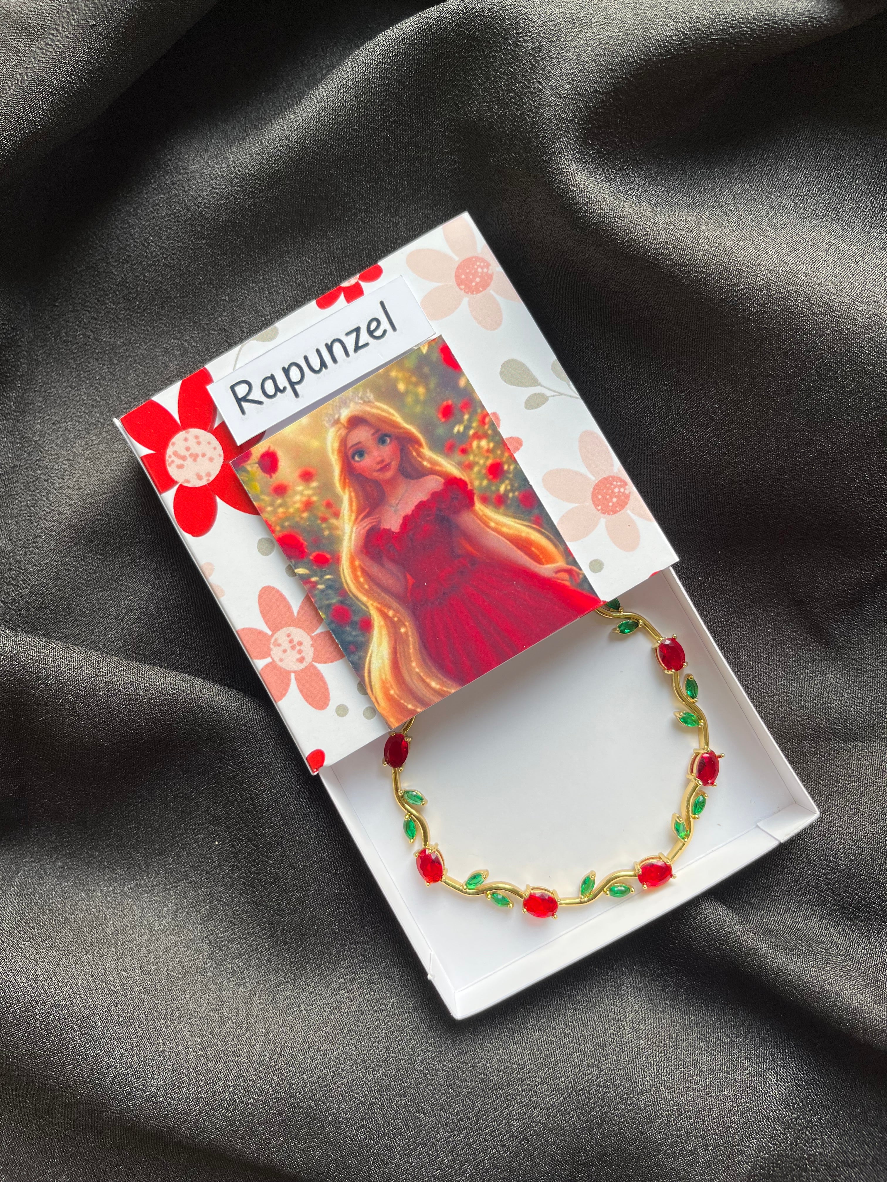 Rapunzel Green & Red Tulip Set