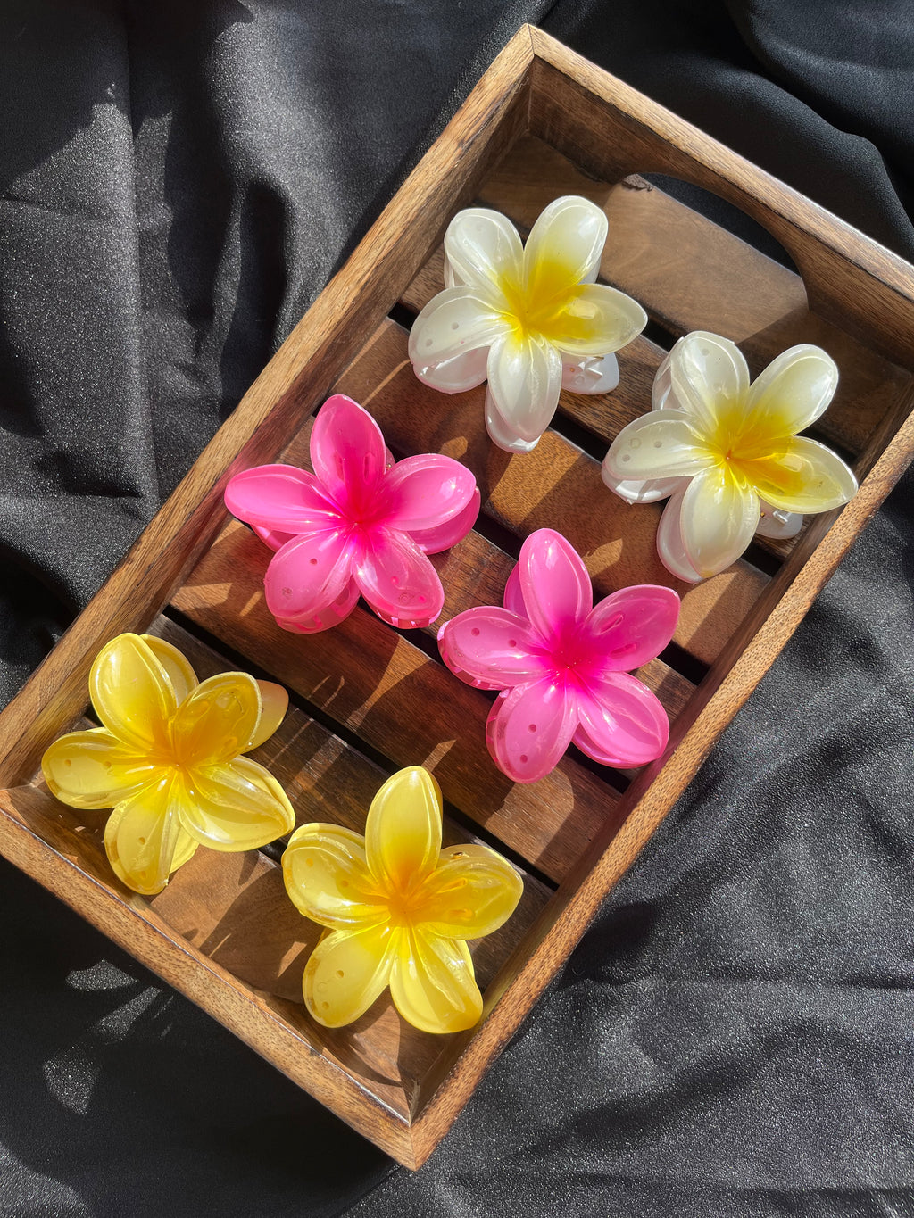 Big Pinteresty Flower Claw Clip