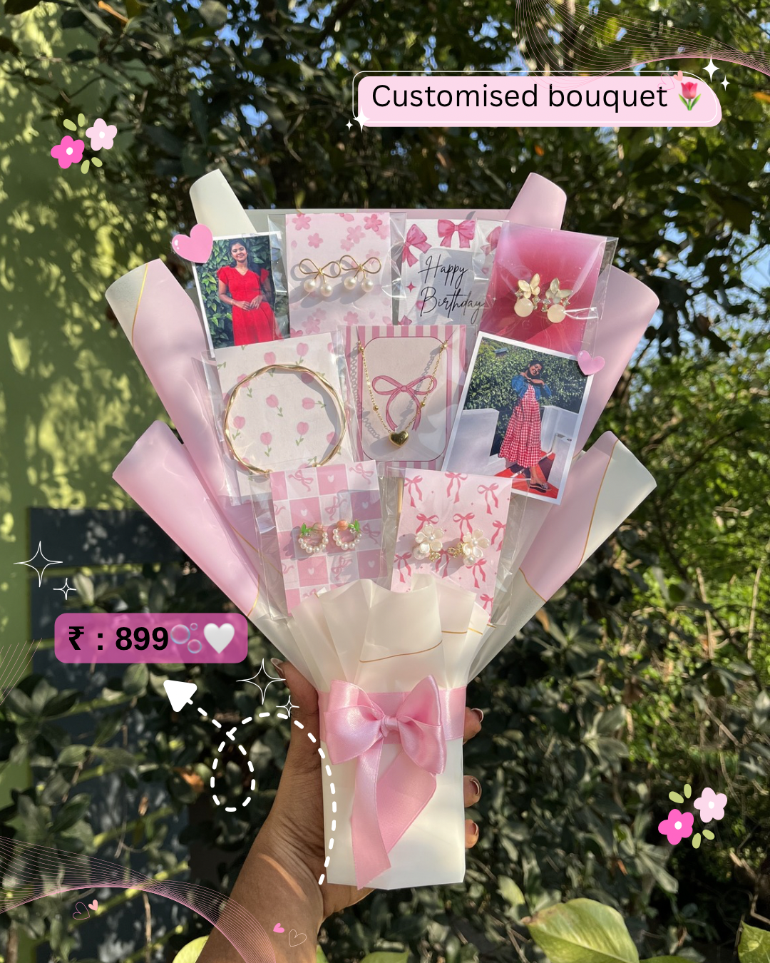 New Pink Bouquet 🌸🌷(with 2 photos)