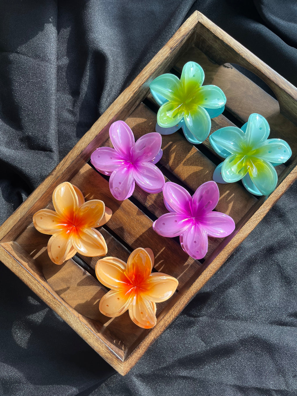 Big Pinteresty Flower Claw Clip