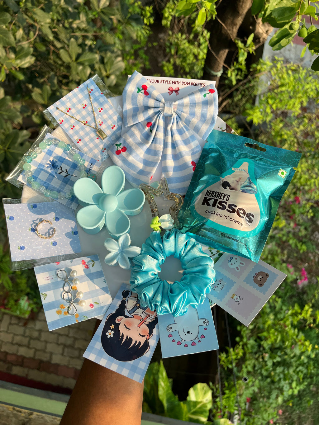 Cherry Blue Blossom Box