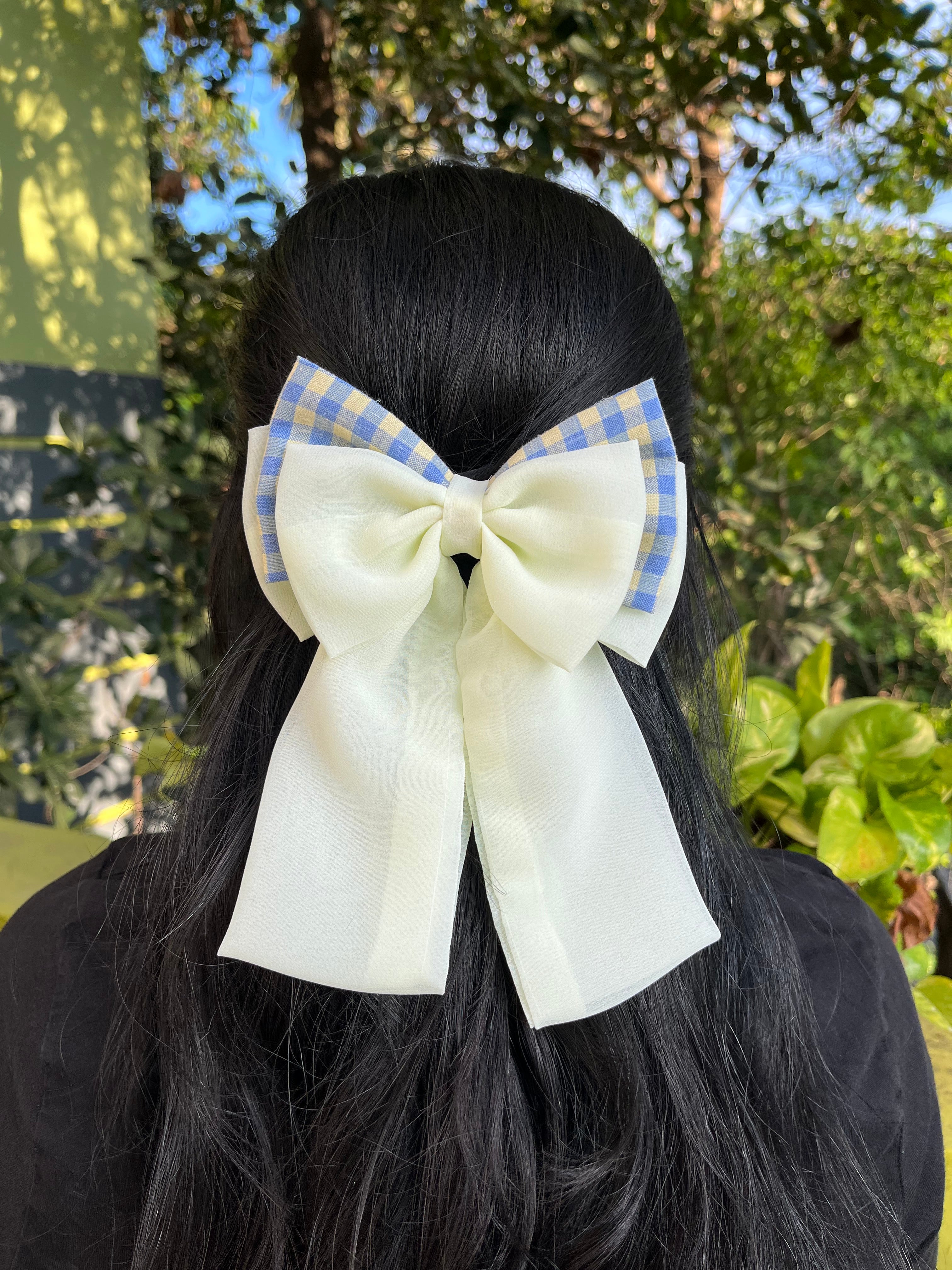 3 Layer Pinteresty tail bow 🤍🫧✨