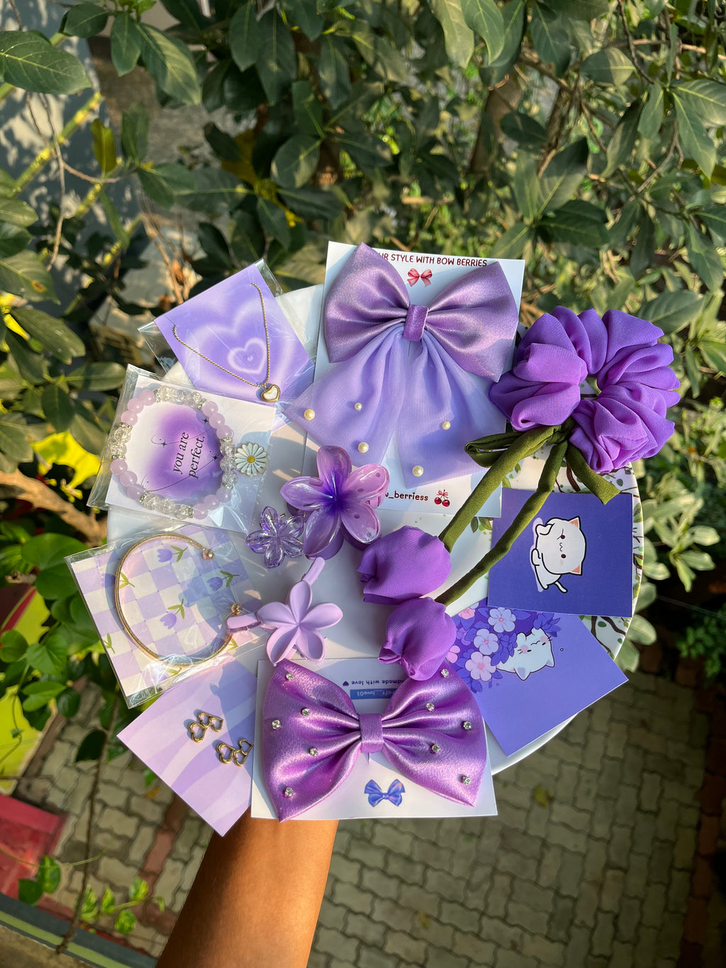 Purple Treasure Box (gift hamper)