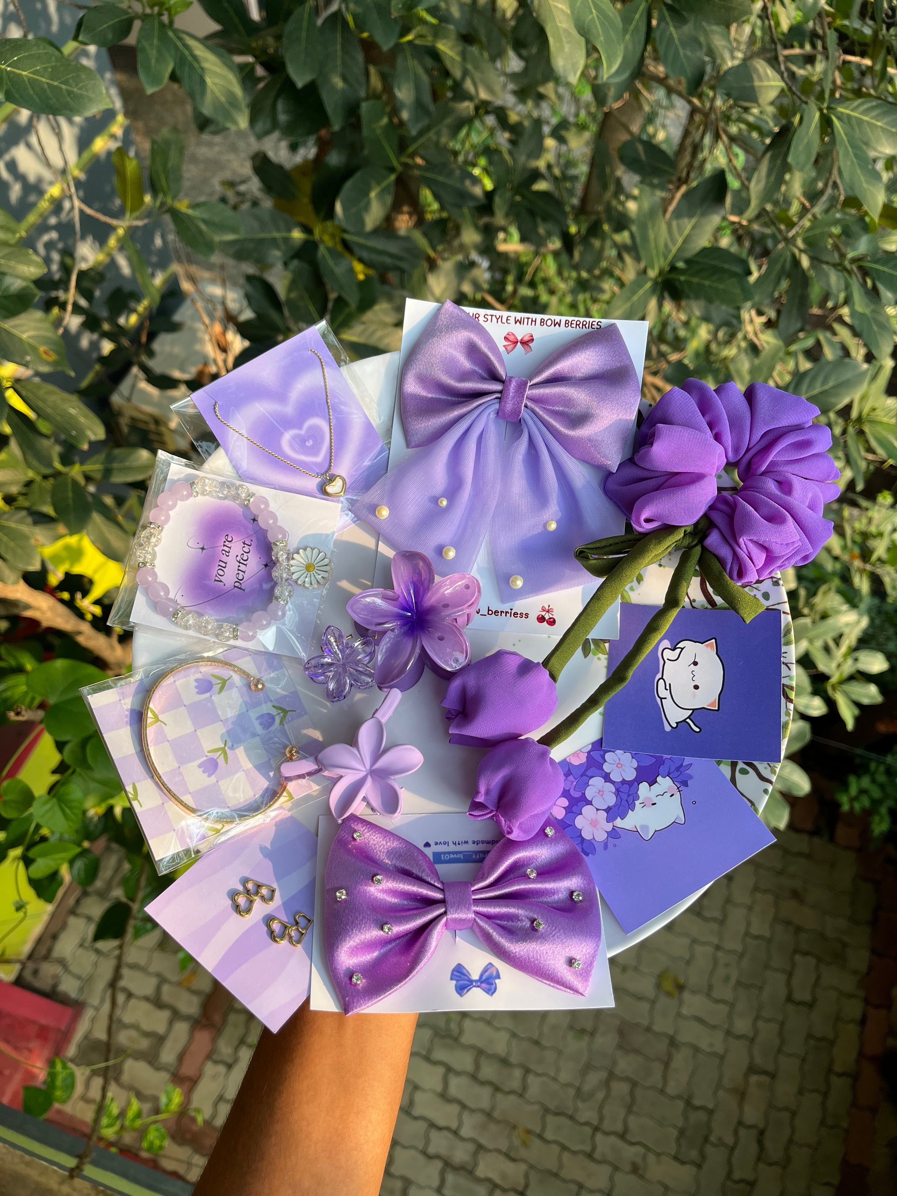 Purple Treasure Box (gift hamper)