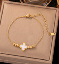 Anti - Tarnish white vancleef Bracy