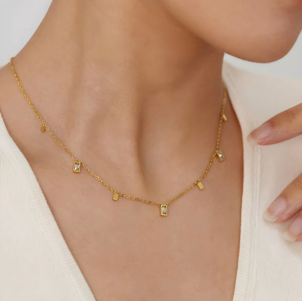 Minimal cute anti - tarnish
