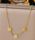 Mini Flower Anti Tarnish Necklace